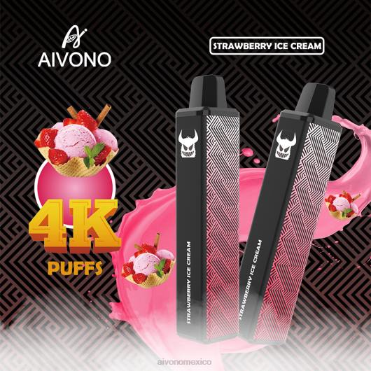helado de fresa Aivono AIM FREAK 4000 TRF4263 | Aivono Vaper